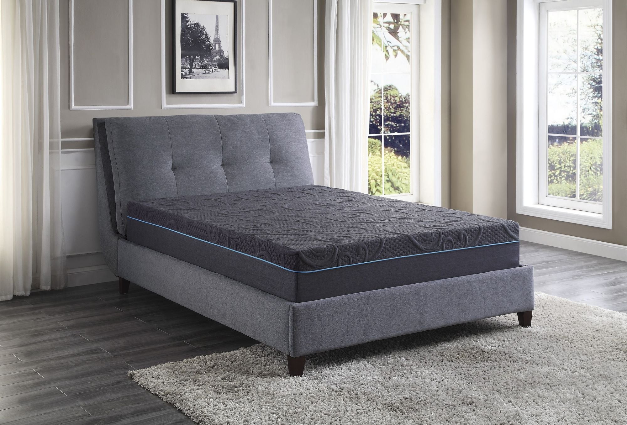 11" Queen Size Foam Hybrid Mattress by Yeah Depot - Comfortable Living Decor