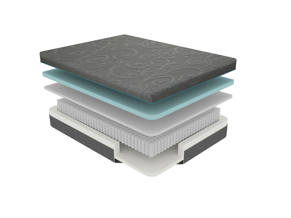 11" Queen Size Foam Hybrid Mattress by Yeah Depot - Comfortable Living Decor