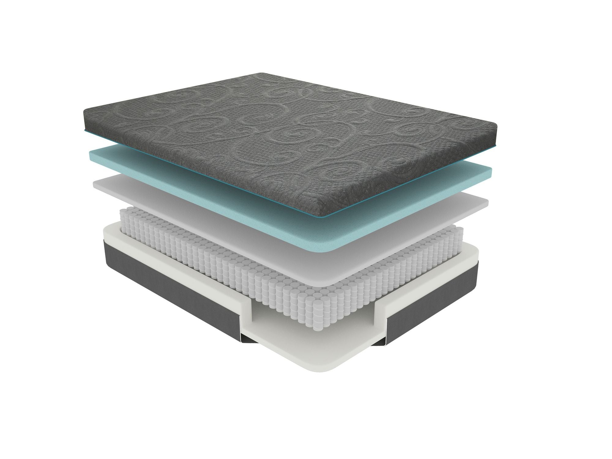 11" Queen Size Foam Hybrid Mattress by Yeah Depot - Comfortable Living Decor