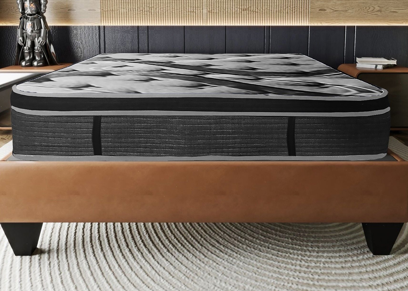 14" Queen Size Euro Top Foam Mattress by Yeah Depot - Comfortable Living Decor