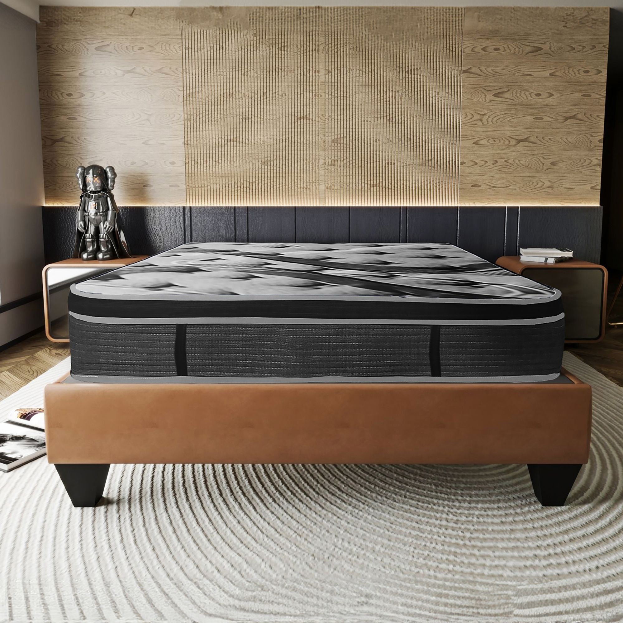 14" Queen Size Euro Top Foam Mattress by Yeah Depot - Comfortable Living Decor