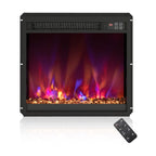 1500W Electric Fireplace Insert - 18/23/26 Inch with Remote Control - Comfortable Living Decor
