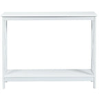 2 - Tier Console X - Design Sofa Side Accent Table by Yeah Depot - Comfortable Living Decor