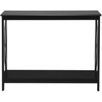 2 - Tier Console X - Design Sofa Side Accent Table by Yeah Depot - Comfortable Living Decor