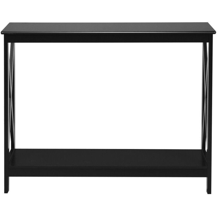 2 - Tier Console X - Design Sofa Side Accent Table by Yeah Depot - Comfortable Living Decor