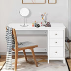 3 - Drawer Home Office Study Computer Desk with Spacious Desktop - Comfortable Living Decor