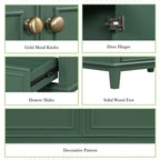 30" Bathroom Vanity with Sink Combo, Multi - functional Bathroom Cabinet with Doors and Drawer, Solid Frame and MDF Board - Comfortable Living Decor