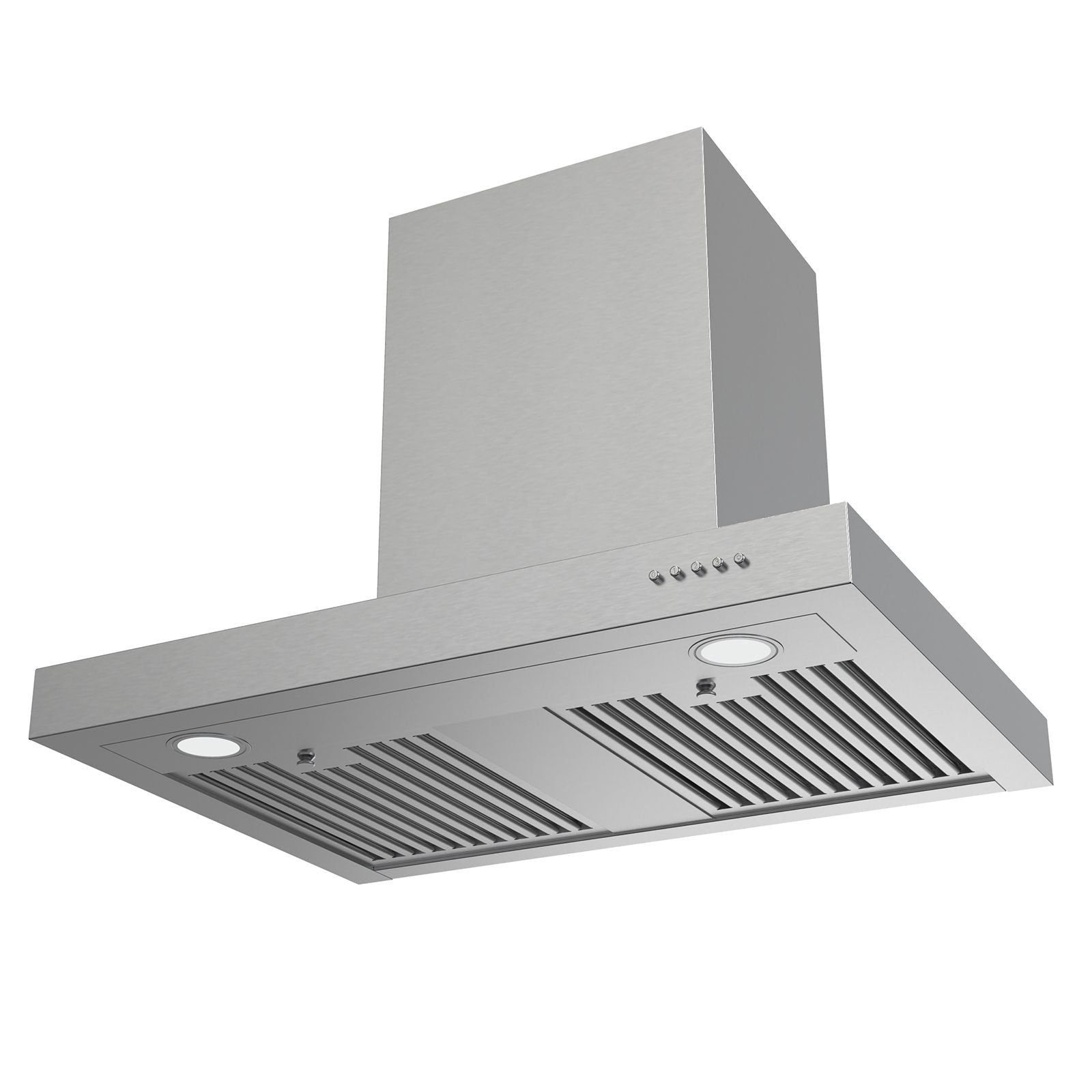 30 - Inch Stainless Steel Wall Mount Range Hood with 900CFM and Grease Baffle Filter - Comfortable Living Decor