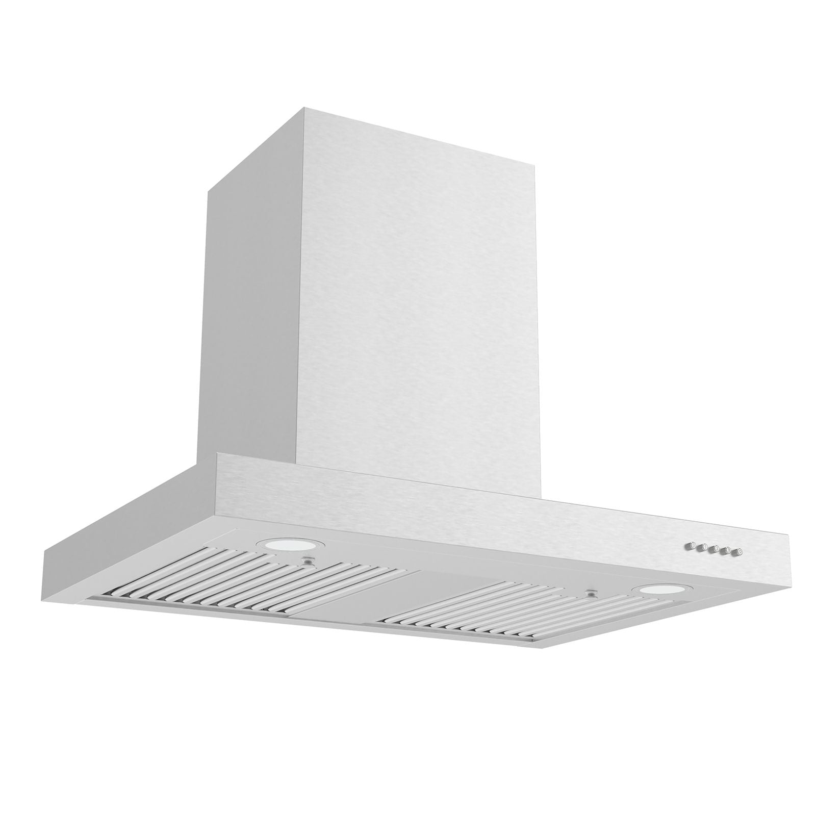 30 - Inch Stainless Steel Wall Mount Range Hood with 900CFM and Grease Baffle Filter - Comfortable Living Decor