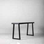43.3 Inch Solid Wood Console Table for Entryway, Sofa Table Narrow Entryway Table for Hallway, Behind The Couch, Living Room, Foyer, Black - Comfortable Living Decor