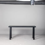 43.3 Inch Solid Wood Console Table for Entryway, Sofa Table Narrow Entryway Table for Hallway, Behind The Couch, Living Room, Foyer, Black - Comfortable Living Decor
