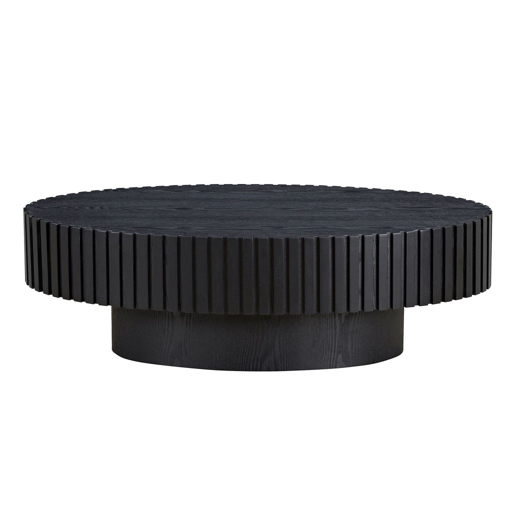 43.7" Ellipse Drum Cocktail Table by Hooya - Comfortable Living Decor