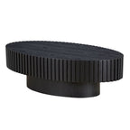 43.7" Ellipse Drum Cocktail Table by Hooya - Comfortable Living Decor