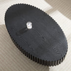 43.7" Ellipse Drum Cocktail Table by Hooya - Comfortable Living Decor