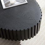 43.7" Ellipse Drum Cocktail Table by Hooya - Comfortable Living Decor