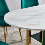 59.1" Modern Rectangle Leaf Folding Wood Dining Table with Storage Seats 4 - 6 People - Comfortable Living Decor