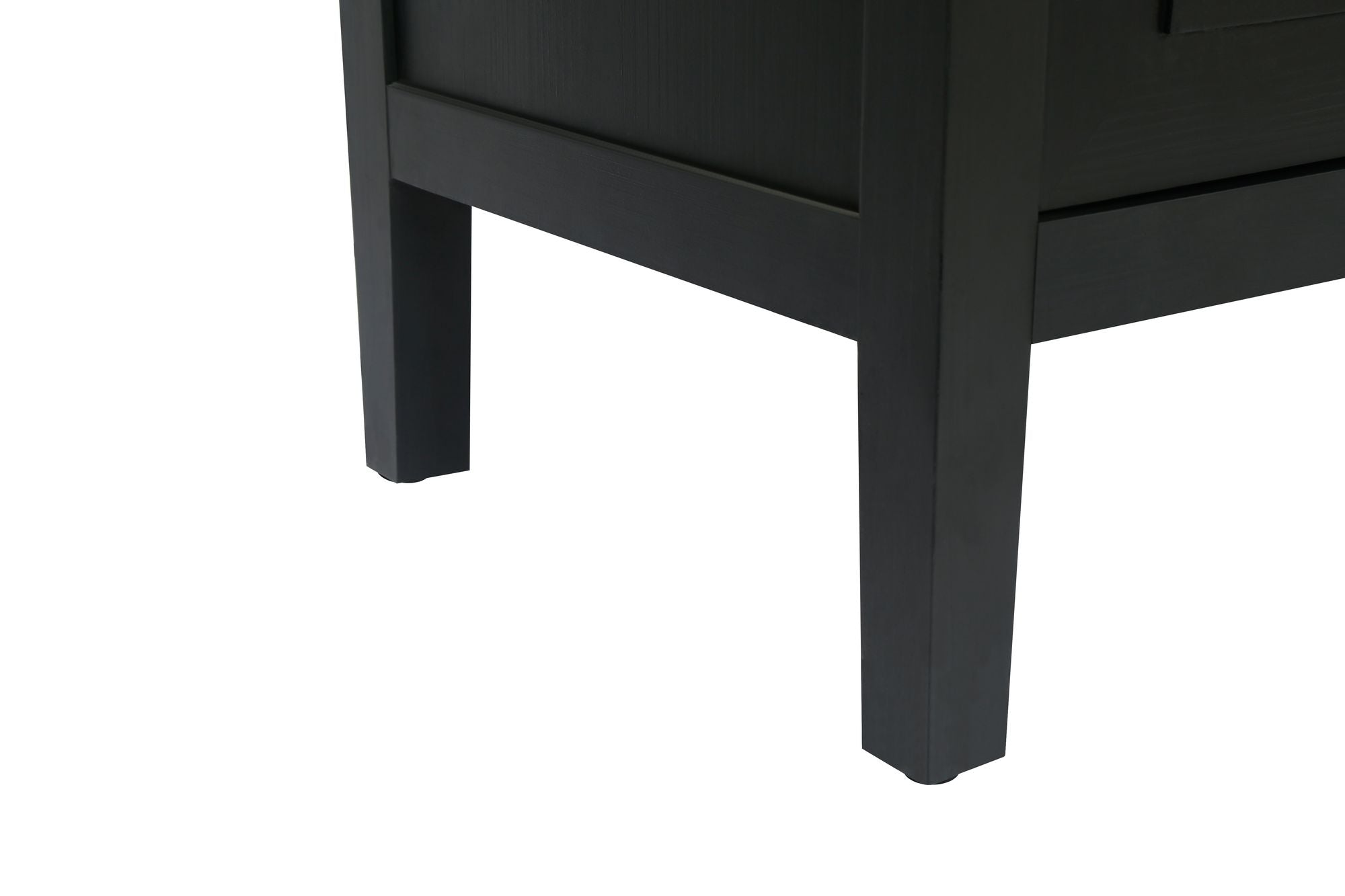 60 inches Modern Farmhouse Accent Cabinet with 4 Doors and Adjustable Shelf Wood Sideboard Buffet Cabinet Console Table Credenza Buffet Table for Kitchen Dining Room Entryway Hallway(Antique Black) - Comfortable Living Decor