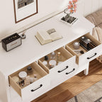 7 Drawer Dresser for Bedroom, Storage Cabinet With Metal Handles, Modern Closet Of Drawers for Living Room - Comfortable Living Decor