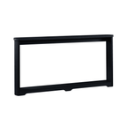 70.1"corrugated texture storage table for entranceways, narrow wooden console sofa table, can be placed behind the sofa, suitable for entranceways, corridors, and front door.Black.70.1"L*8.7"W*35.5"H - Comfortable Living Decor