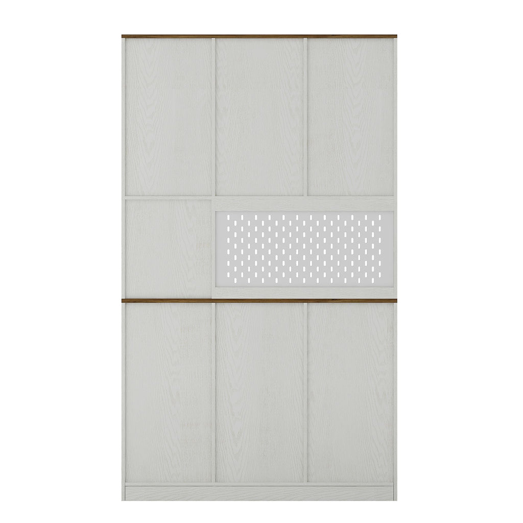 74" Kitchen Pantry Cabinet with Charging Station,Freestanding Buffet Cupboards Sideboard with Drawer,with LED Lights,Modern Pantry Cabinet with Microwave Stand for Kitchen,Living Room,Dinning Room - Comfortable Living Decor