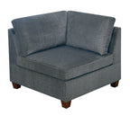 8pc Grey Chenille Modular Sectional - Comfortable Living Decor
