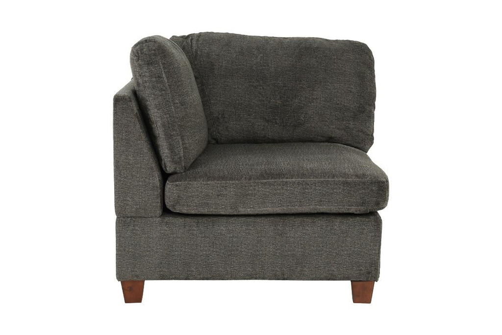 8pc Grey Chenille Modular Sectional - Comfortable Living Decor
