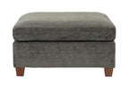 8pc Grey Chenille Modular Sectional - Comfortable Living Decor