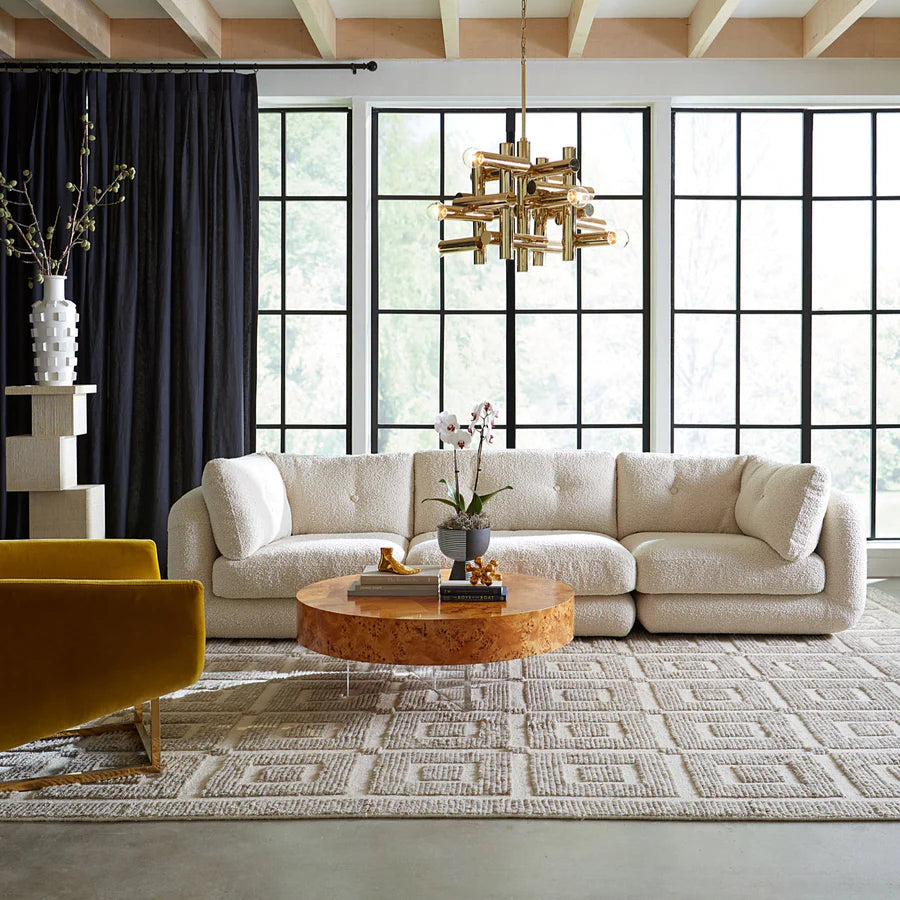 Pompidou 120" Modular Three-Piece Sectional