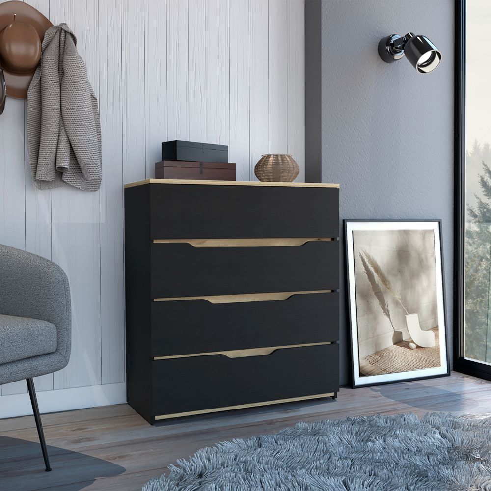 Aralia Drawer Dresser, Four Drawers, Superior Top - Comfortable Living Decor