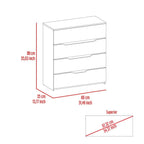 Aralia Drawer Dresser, Four Drawers, Superior Top - Comfortable Living Decor