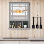 Bathroom Cabinet with Mirror - Comfortable Living Decor