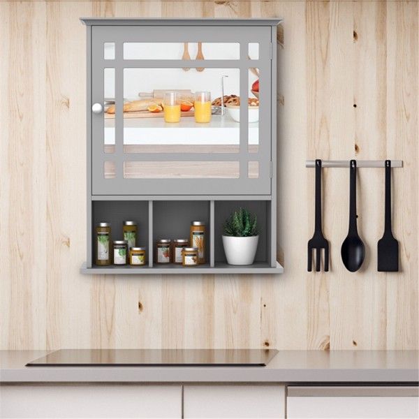 Bathroom Cabinet with Mirror - Comfortable Living Decor