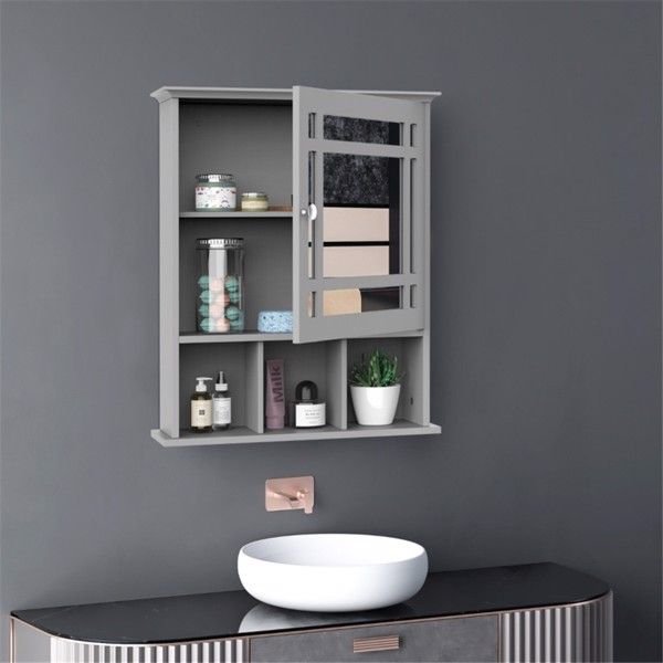 Bathroom Cabinet with Mirror - Comfortable Living Decor