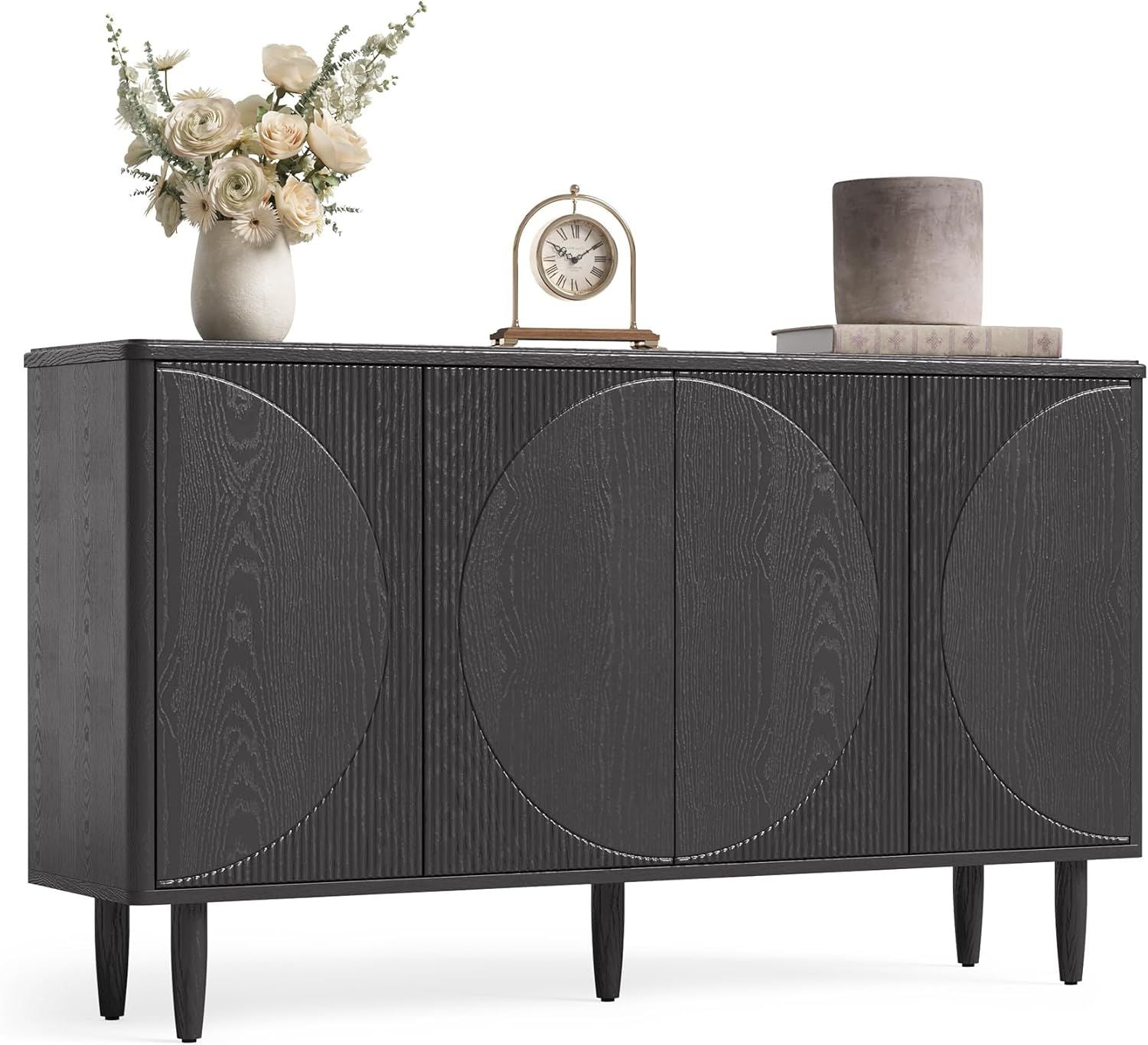 Buffet Cabinet Sideboard with Storage, Modern Sideboard Buffet Table - Comfortable Living Decor