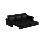 Chesterfield 93.7" King Pull Out Sofa Bed 3 - in - 1 - Comfortable Living Decor