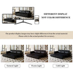 Chesterfield 93.7" King Pull Out Sofa Bed 3 - in - 1 - Comfortable Living Decor