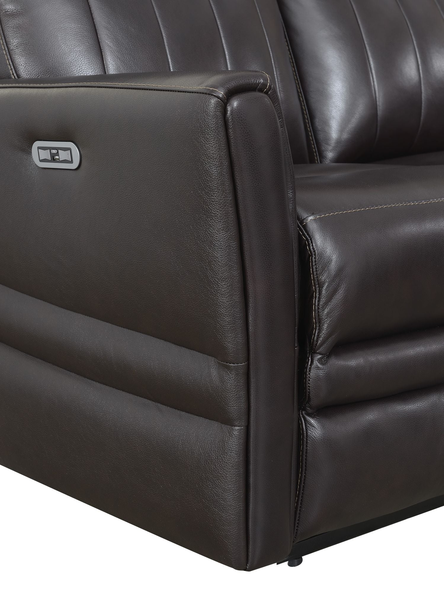 Coachella Luxury Power Reclining Leather Sofa - Comfortable Living Decor