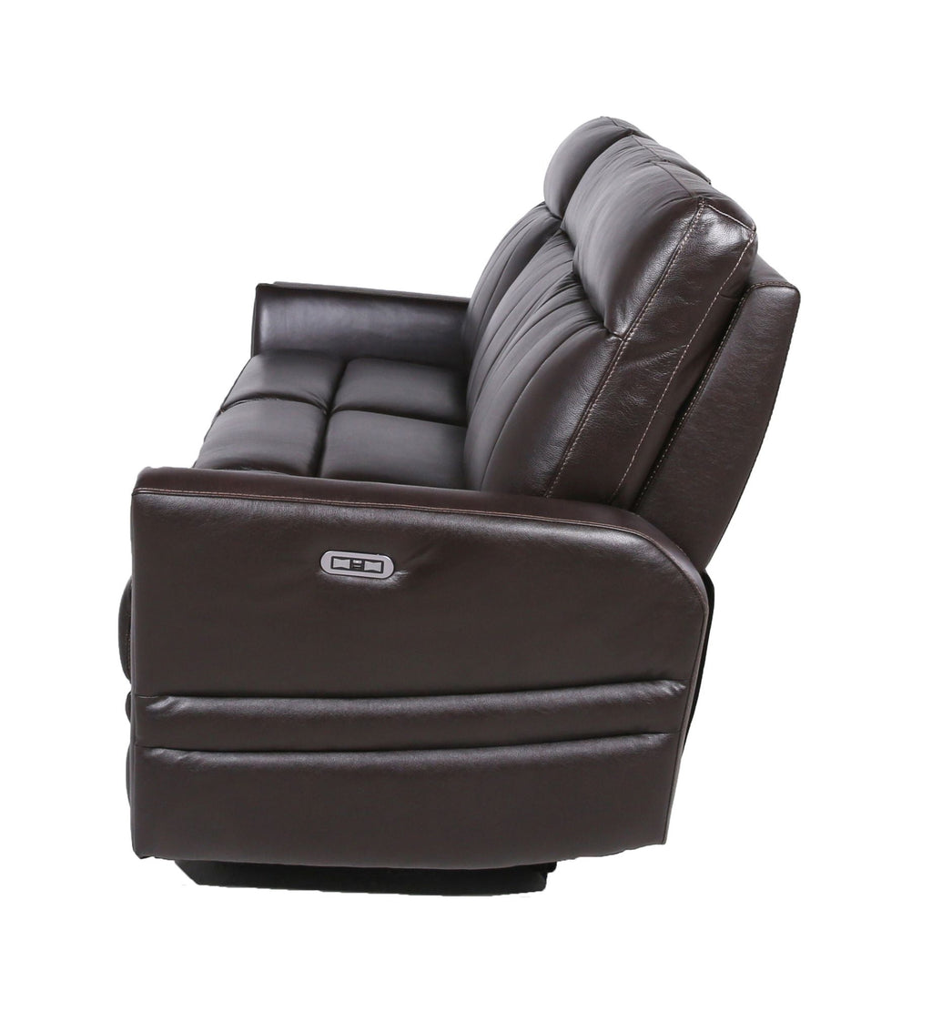 Coachella Luxury Power Reclining Leather Sofa - Comfortable Living Decor