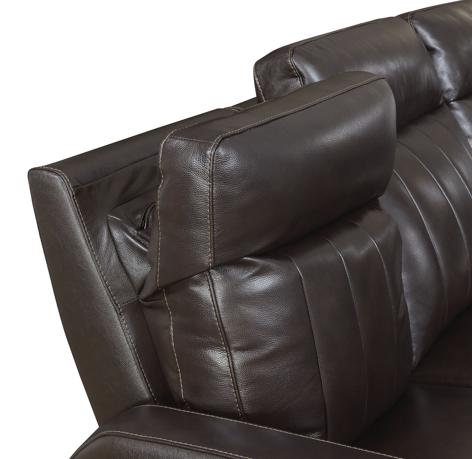 Coachella Luxury Power Reclining Leather Sofa - Comfortable Living Decor