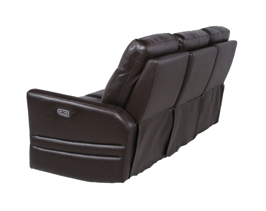 Coachella Luxury Power Reclining Leather Sofa - Comfortable Living Decor