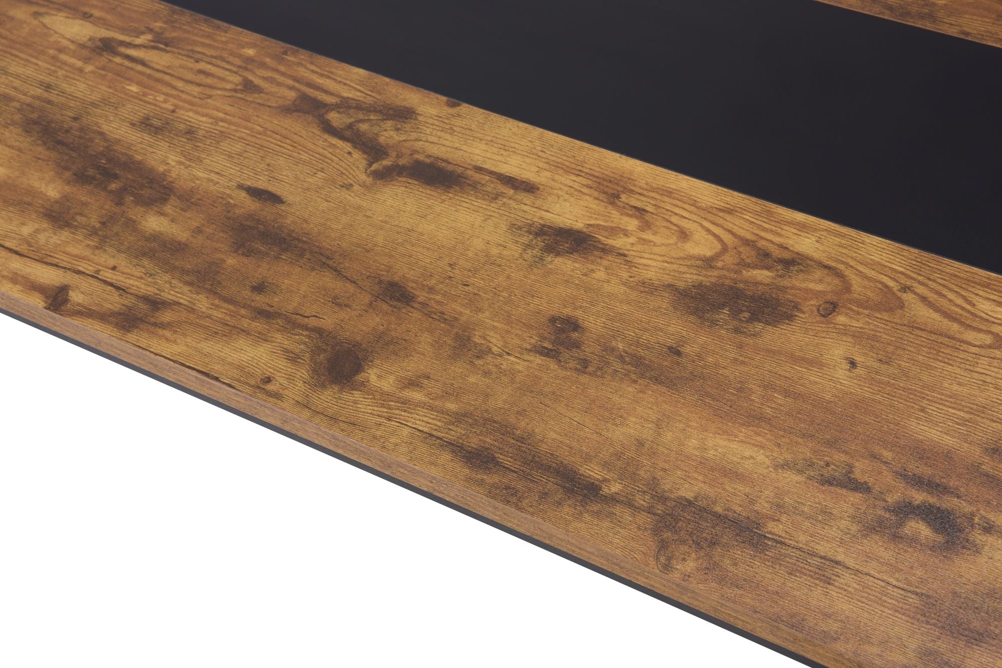 Computer Desk Large Office Desk, 79.5 Inch Gaming Desk Writing Desk Work Desk for Home Office, Study, Modern Simple Wooden Desk, Large Legroom, Metal Frame, Rustic/Black - Comfortable Living Decor