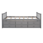 Daybed with Trundle and Drawers; Twin Size - Comfortable Living Decor