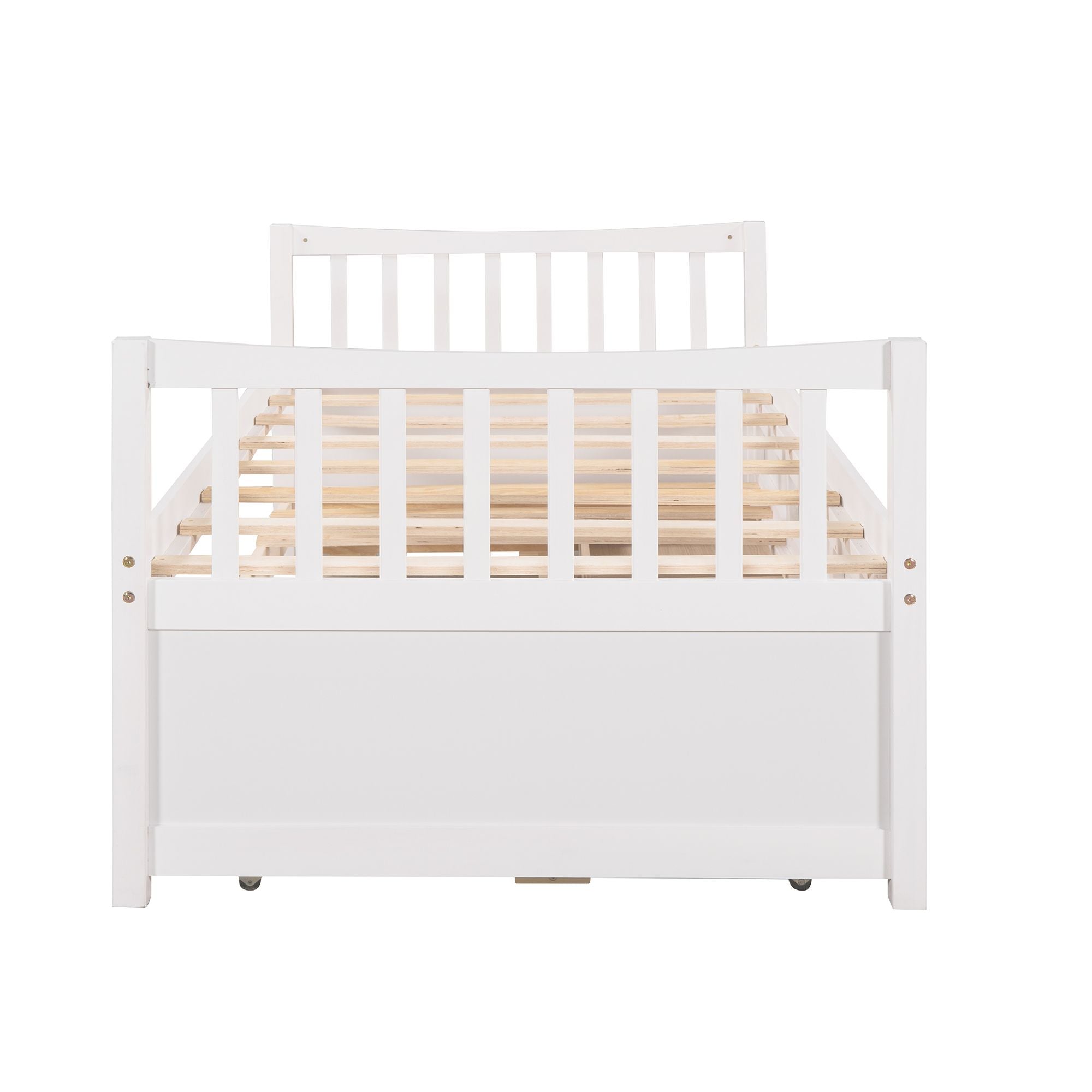 Daybed with Trundle and Drawers; Twin Size - Comfortable Living Decor