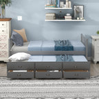 Daybed with Trundle and Drawers; Twin Size - Comfortable Living Decor
