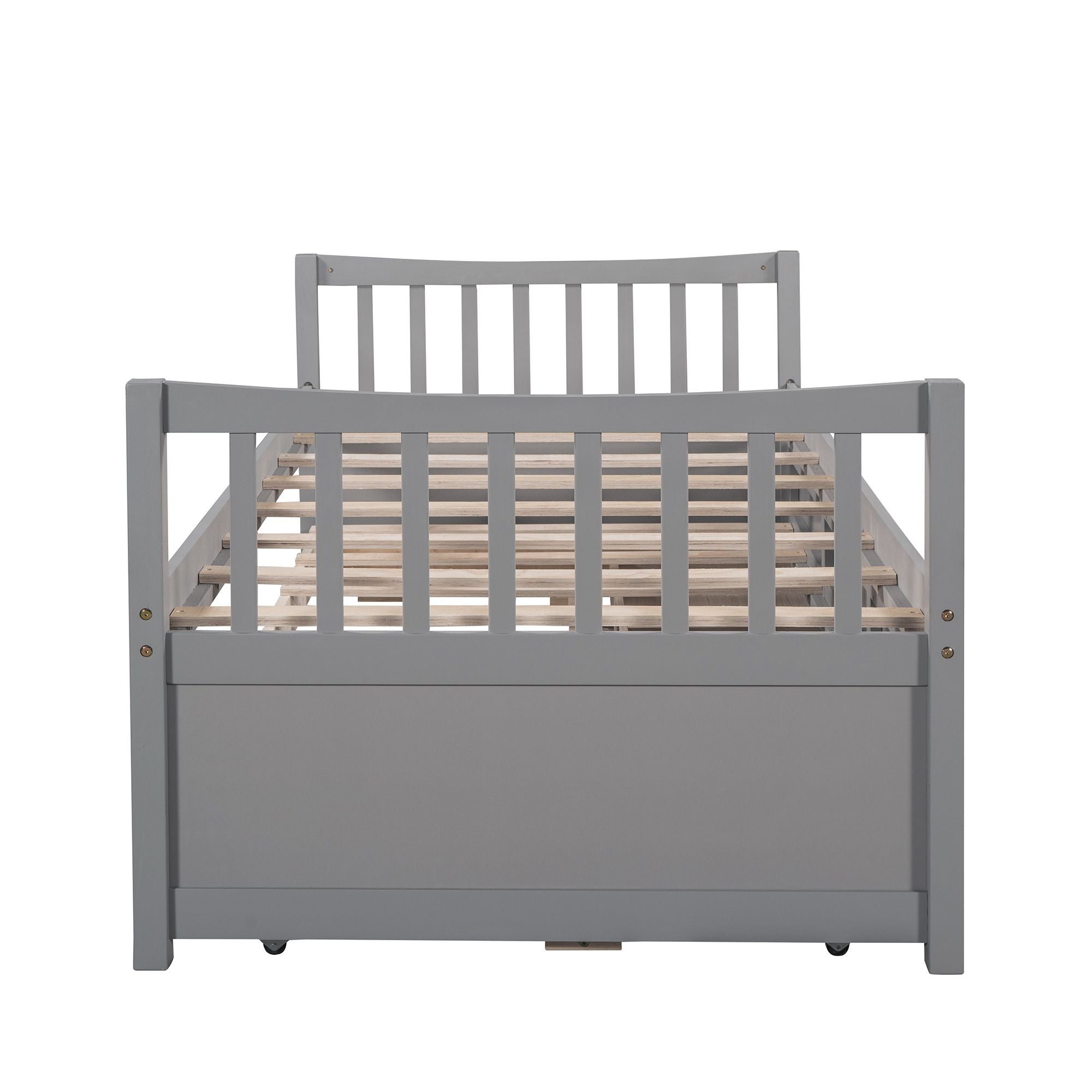 Daybed with Trundle and Drawers; Twin Size - Comfortable Living Decor