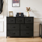 Dresser for bedroom 7 storage Spaces, assembled wardrobe lockers, bedroom furniture lockers - Comfortable Living Decor