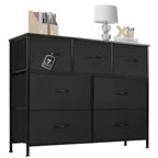 Dresser for bedroom 7 storage Spaces, assembled wardrobe lockers, bedroom furniture lockers - Comfortable Living Decor