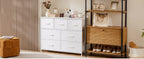 Dresser for bedroom 7 storage Spaces, assembled wardrobe lockers, bedroom furniture lockers - Comfortable Living Decor