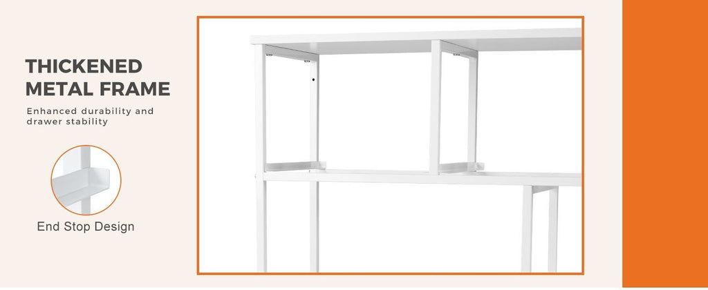 Dresser for bedroom 7 storage Spaces, assembled wardrobe lockers, bedroom furniture lockers - Comfortable Living Decor