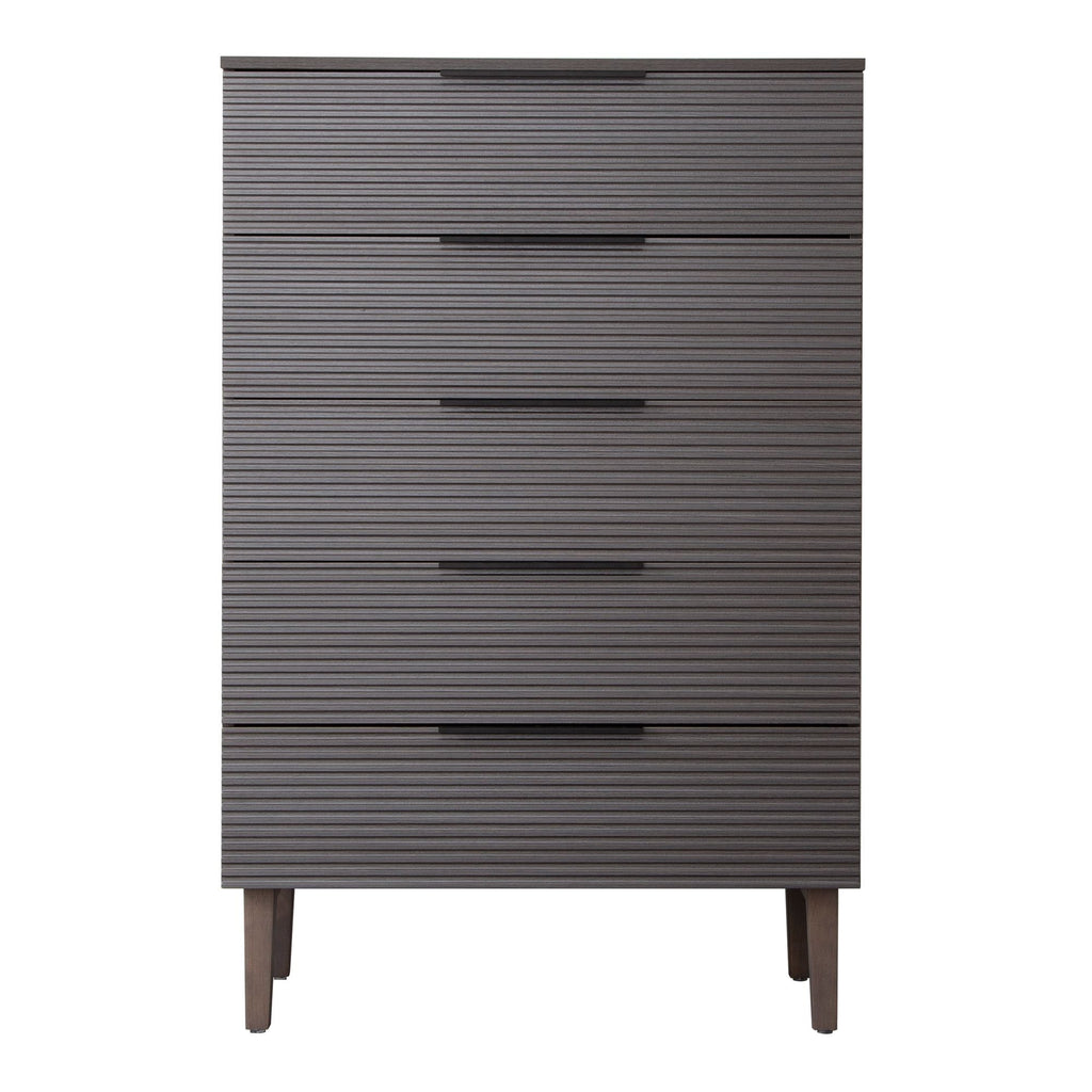 FRALIMK 47.6" Tall 5 Drawer Dresser for Bedroom, Large Chest of Drawers Storage Organizer with Handles for Living Room, Gray - Comfortable Living Decor